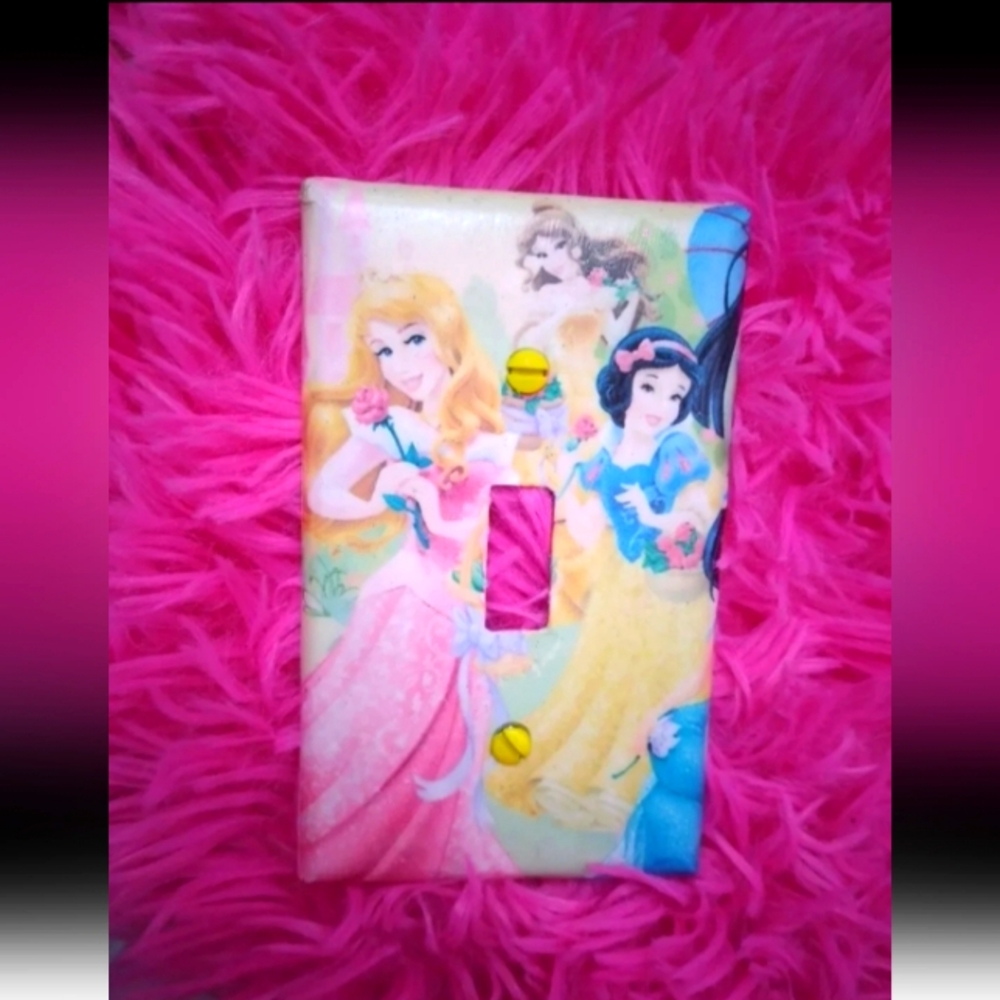 Disney princess light switch cover